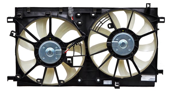 MOTOVENTILADOR PRIUS 16-22 P/RAD P/ A/A DOBLE COMPLETO