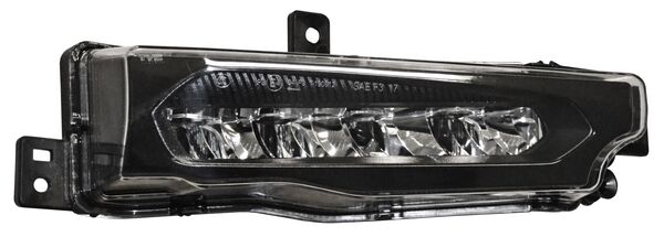 FARO NIEBLA BMW X3 18-21 LEDS FONDO NEGRO TYC DER