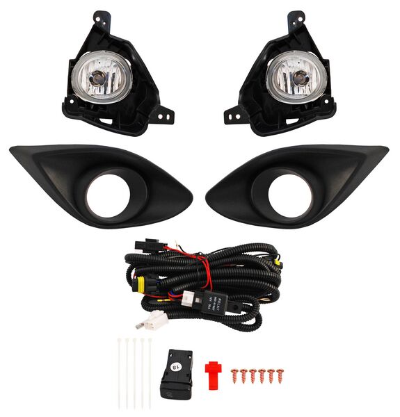 FARO NIEBLA MAZDA 2 12-15 C/PARRILLA JGO 2252 352