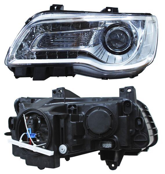 FARO CHRYSLER 300 15-17 FONDO CROMADO TYC BBBB IZQ