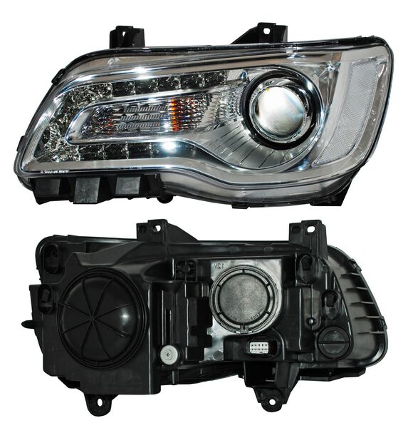 FARO CHRYSLER 300 18-21 FONDO CROMADO TYC1 MTP IZQ