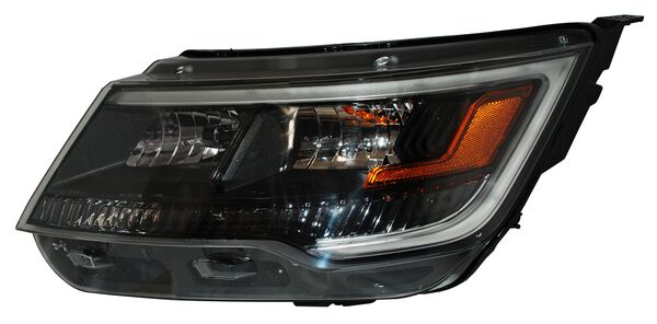FARO EXPLORER 16-19 FONDO NEGRO LEDS TYC IZQ