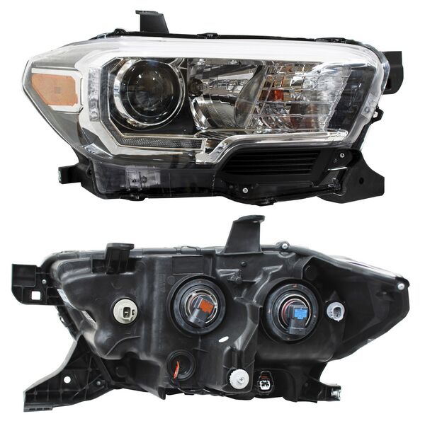 FARO TACOMA 16-23 FONDO NEGRO LEDS ALD244 TYC DER