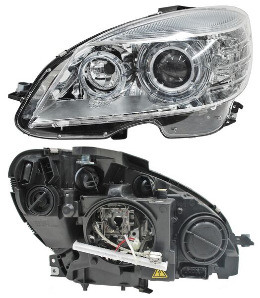 FARO MBENZ CLASE C 08-11 P/XENON TYC1 IZQ