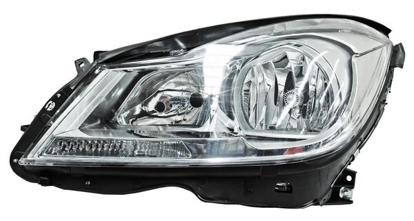 FARO MBENZ CLASE C 12-13 FONDO CROMADO TYC1 DDM24 NZL IZQ