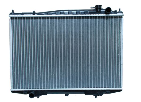 RADIADOR NISSAN PU D22 08-15 STD L4 2.5L DIESEL 17 5/7X 27 ALUMINIO SOLDADO CN SISSOKO 892 CCC