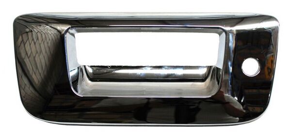 MANIJA TAPA CAJA CHEV PU/ GMC 07-13 CROM C/HOYO P/LLAVE BISEL PLASTICO ***4