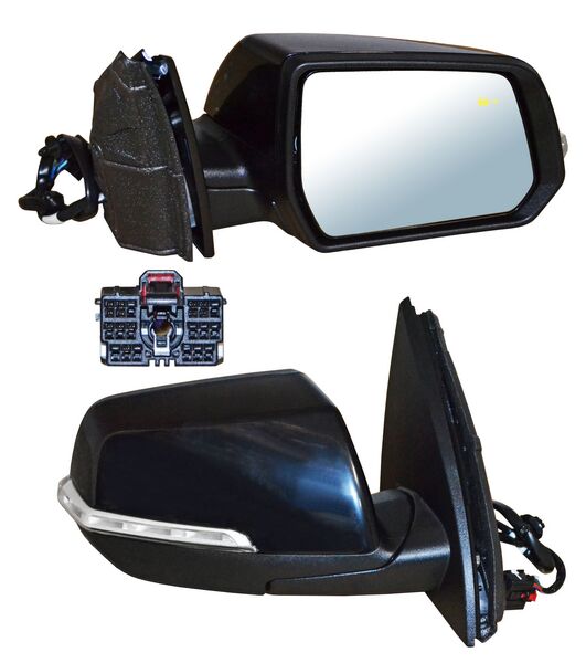 ESPEJO ACADIA 20-23 ELECT P/PINT C/DIRECC C/SENSOR PUNTO CIEGO C/DESEMP C/MEM AUTOABATIBLE 13 PINES DER