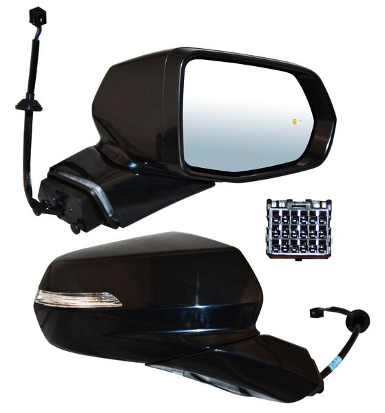 ESPEJO BLAZER 19-21 ELECT P/PINTAR C/DIRECC C/DESEMP C/SENSOR PUNTO CIEGO C/MEM 11 PINES DER