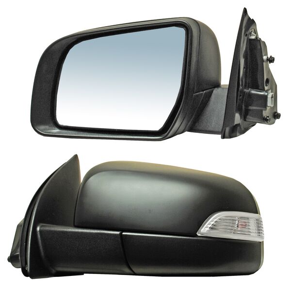 ESPEJO RANGER 13-20 ELECT C/DIRECC NEGRO 5 PINES IZQ