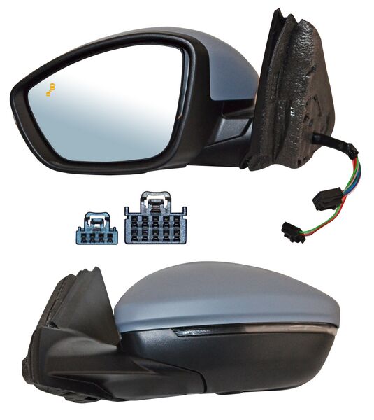ESPEJO PEUGEOT 208 19-23 ELECT P/PINT C/DIRECC C/SENSOR PUNTO CIEGO C/DESEMP AUTOABATIBLE IZQ