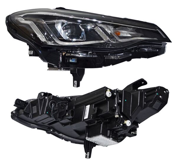 FARO CAVALIER 22-24 FILO CROM LEDS C/LUPA 288 NZL DER 3980.08