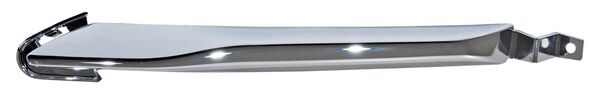 MOLDURA DEFENSA DEL GRAND CHEROKEE 22-24 CROM IZQ