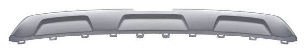 MOLDURA DEFENSA DEL MG ZS 23-24 PLATA NZLT