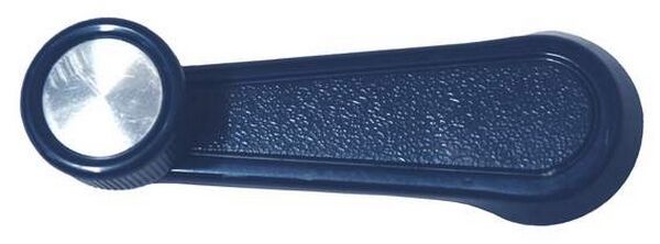 MANIJA ELEV CRISTAL TOYOTA PU 78-95 PLASTICO AZUL C/CROMO