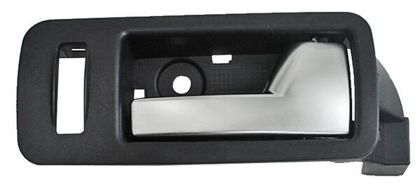 MANIJA INT MUSTANG 05-14 NEGRA/ PLATA DEL PLASTICO *****2 DER