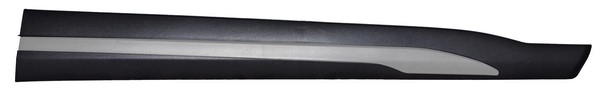 MOLDURA PUERTA KICKS 17-24 CORRUGADA C/MOLD PLATA DEL NZL DER