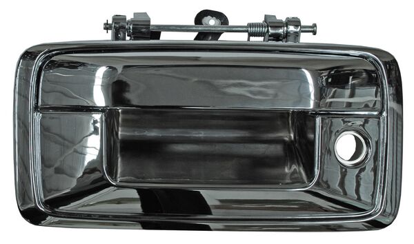 MANIJA TAPA CAJA CHEV PU/ GMC PU 14-15 PLASTICO CROM C/HOYO P/LLAVE *****2.