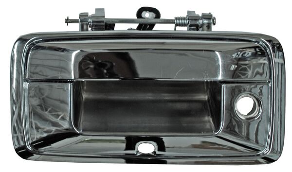 MANIJA TAPA CAJA CHEV PU/ GMC PU 14-15 PLASTICO CROM C/HOYO P/LLAVE P/CAMARA *****2.
