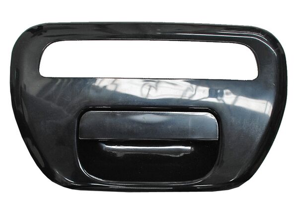 MANIJA TAPA CAJA MITSUBISHI PU L200 08-15 COMPLETA PLASTICO NEGRA *****2