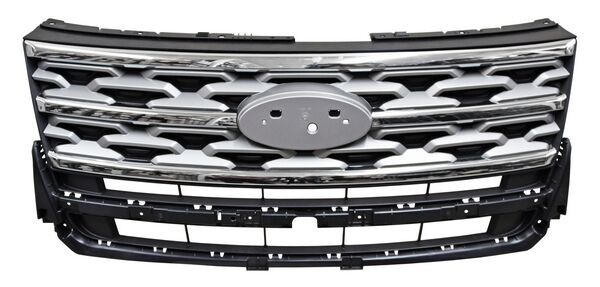 PARRILLA EXPLORER 18-19 PLATA C/MOLD CROM NZL