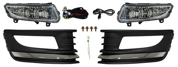 FARO NIEBLA VENTO 16-20 LINEA ANTERIOR C/PARRILLA C/MOLD CROM JGO 352 287 980.08